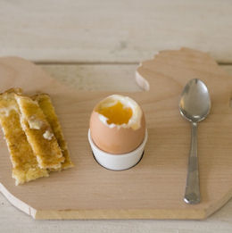 Chicken Board with Egg Cup